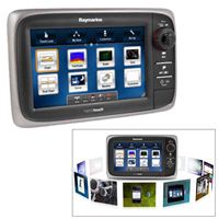 RAYMARINE e7D Network Multifunction Display with Sonar & U.S. Cartography, No Transducer